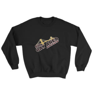 bay area bmxer logo sweatshirt black